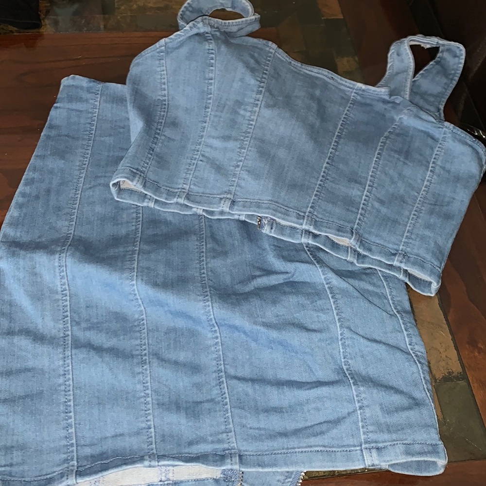 Jeans set. Size medium
